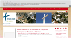 Desktop Screenshot of meckesheim-moenchzell-evangelisch.de