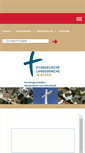 Mobile Screenshot of meckesheim-moenchzell-evangelisch.de